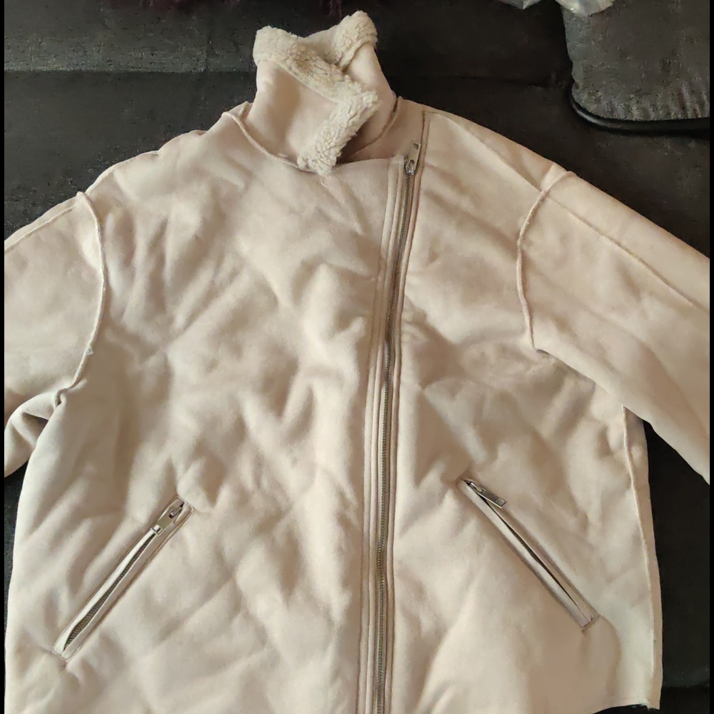 Faux suede Jacket